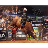J.B. Mauney on Bushwacker Signed Photo