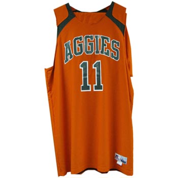 Orange-Out CSU Game-Worn Basketball Jersey #11 (Lg)